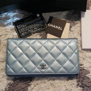 Authentic Chanel L-Yen Wallet